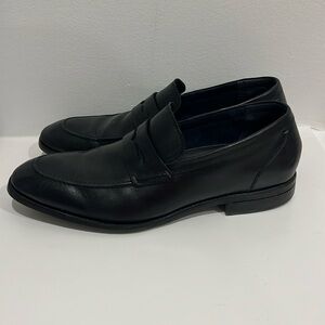 Cole Haan Warner Grand Penny Mens Black Loafers & Slip Ons Penny Shoes